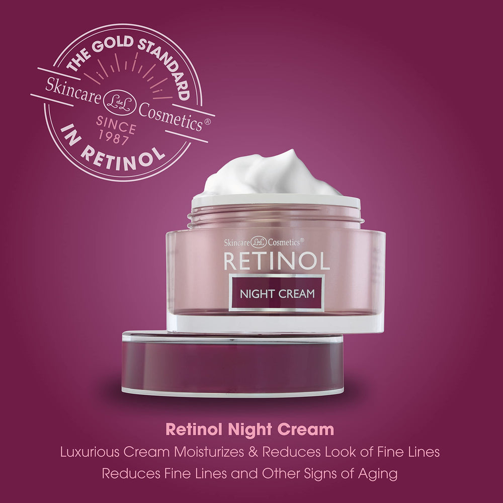 Pot ouvert de crème de nuit LIVAURA, texture riche et onctueuse prête à l'emploi.