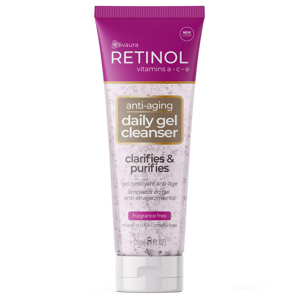 LIVAURA Gel purifiant pour pores, nettoyage en profondeur et sensation de fraîcheur