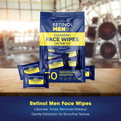 Lingettes Livaura grand format pour visage et corps, nettoyant rapide et efficace.