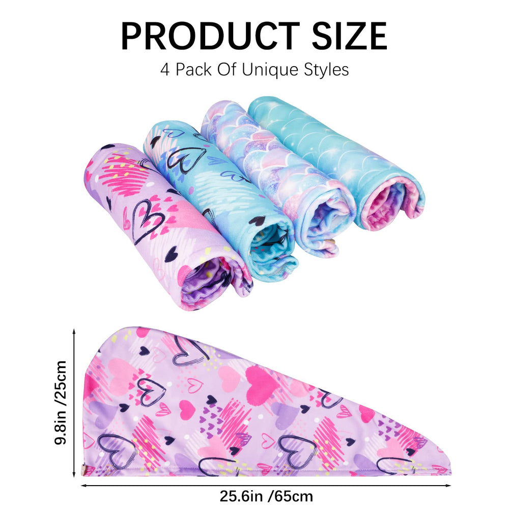 RETON turban microfibre absorbant idéal pour cheveux mouillés