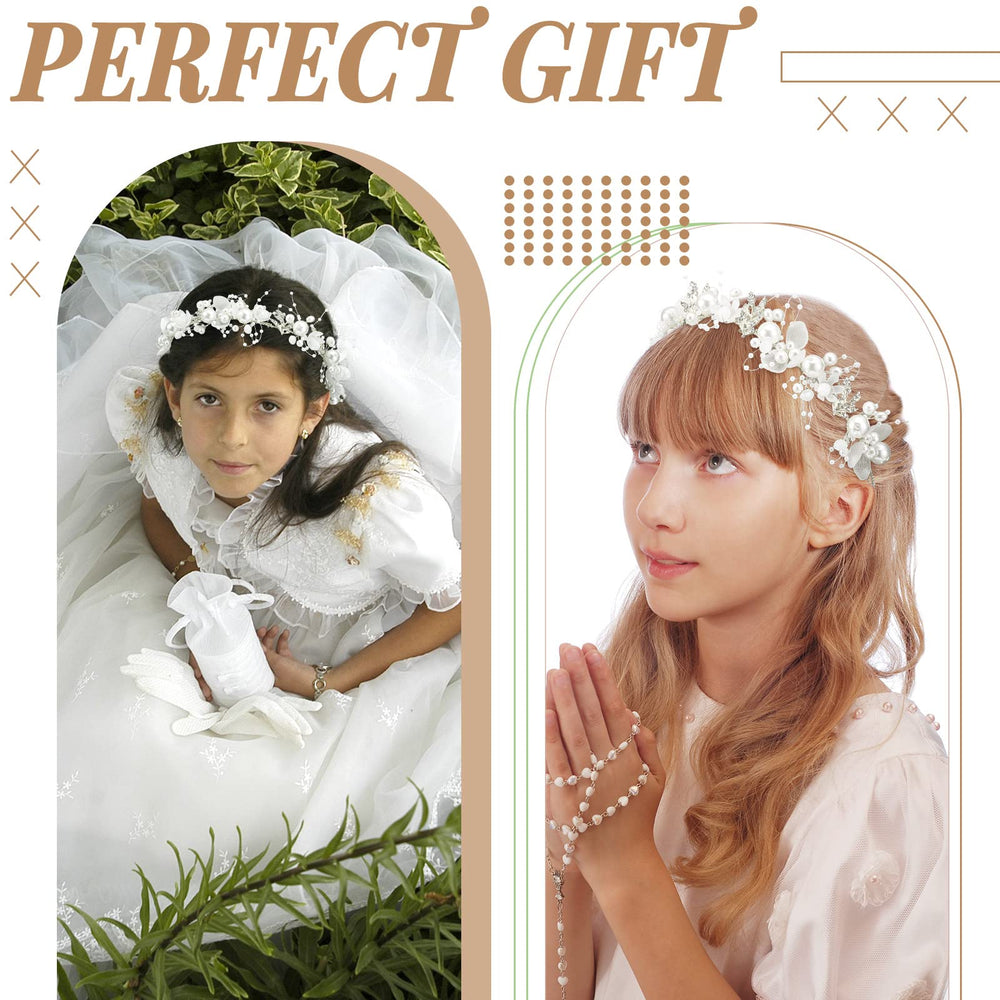 Retrowavy accessoire-cheveux mariage-fleur-perles-strass: fixation durable.