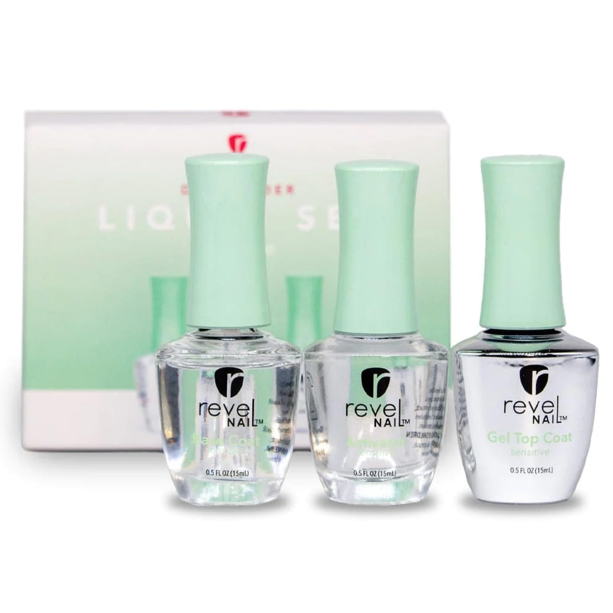 Base Revel Nail sensible pour préparer l'ongle avec précision.