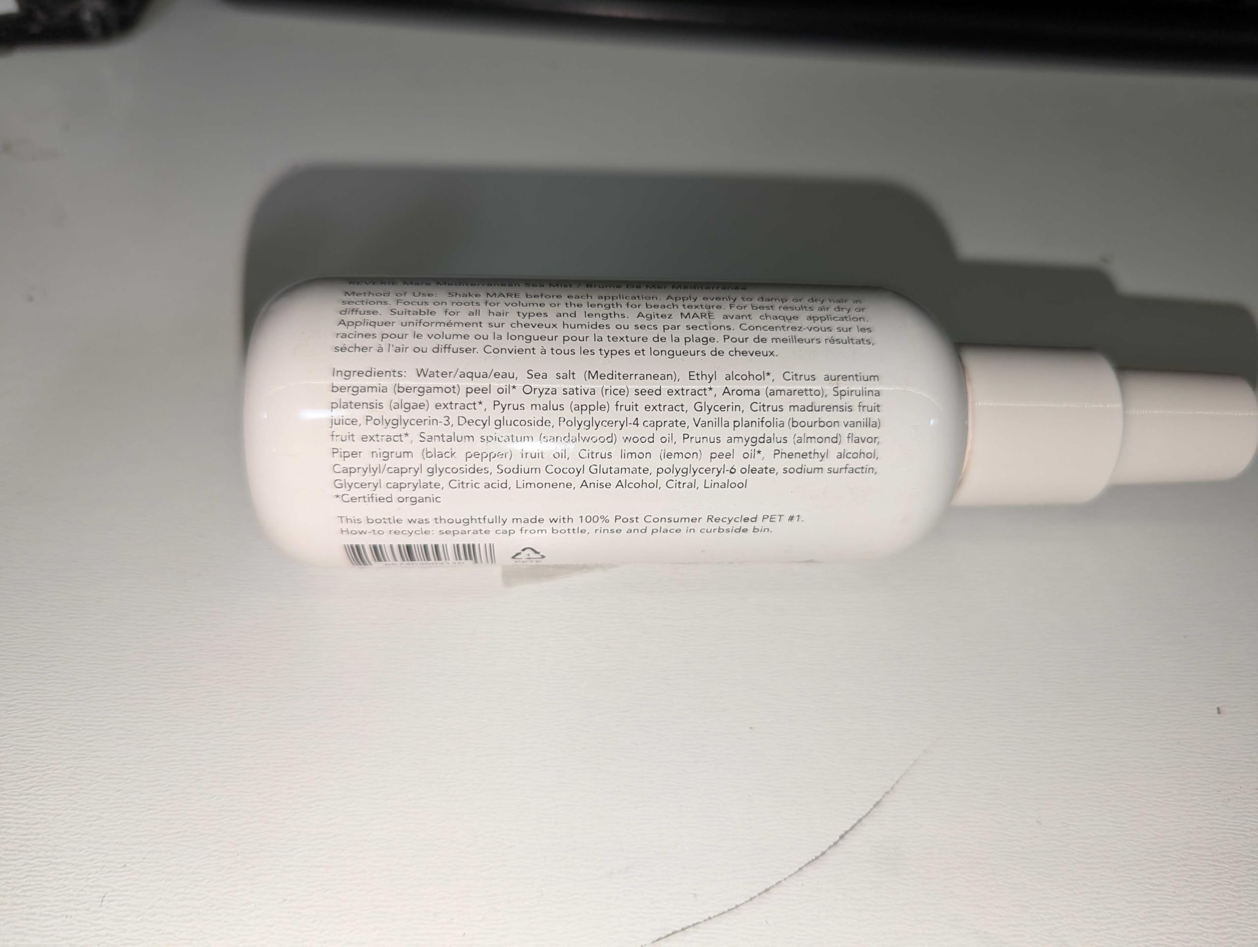 REVERIE brume mer mediterranee - sans sulfates ni silicones