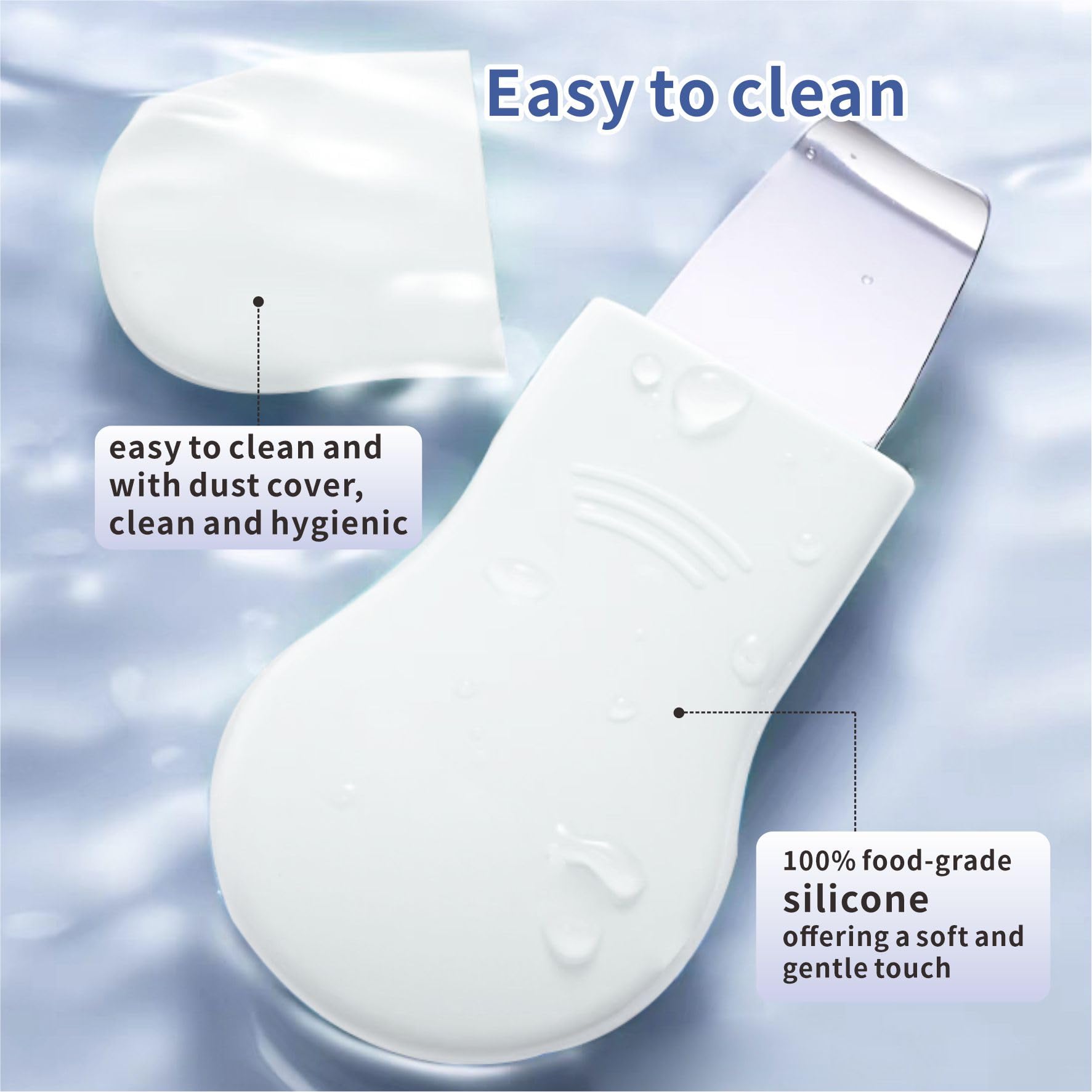 Utilisation simple: nettoyer puis exfolier pour une peau lumineuse.