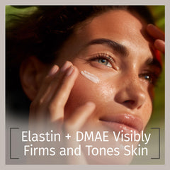 Emballage Reviva Labs Crème Nuit Elastine DMAE — design élégant et pratique.