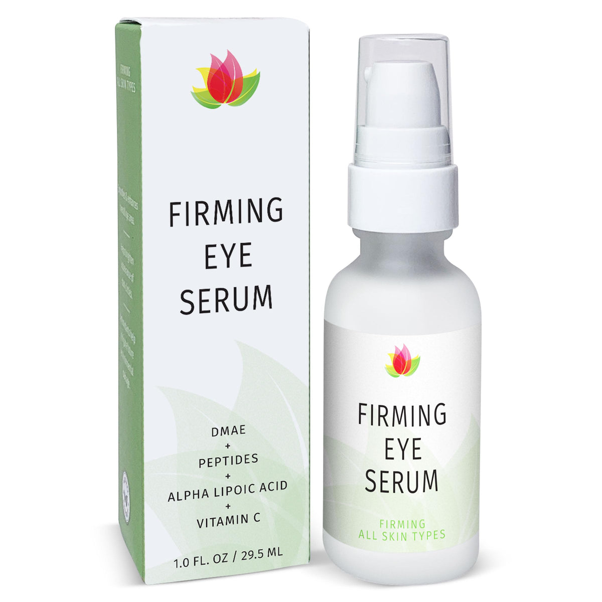 Reviva Labs Firming Eye Serum bottle closeup ideal for daily eye-care routine