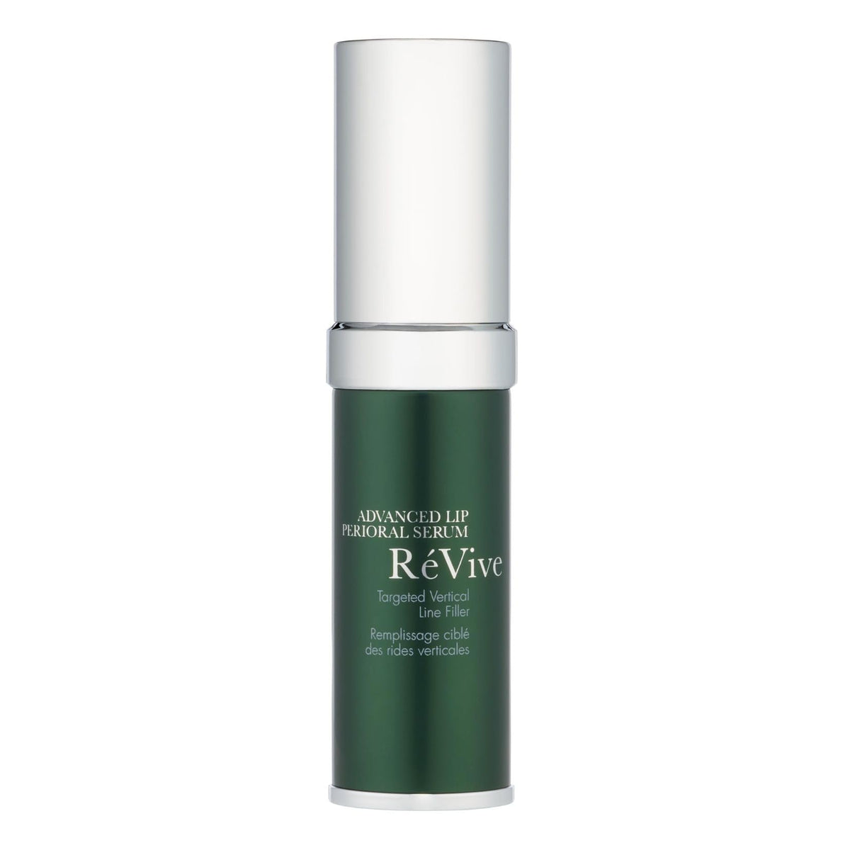 RéVive Advanced Lip Serum sur sa bouteille, hydratation ciblée des lèvres.