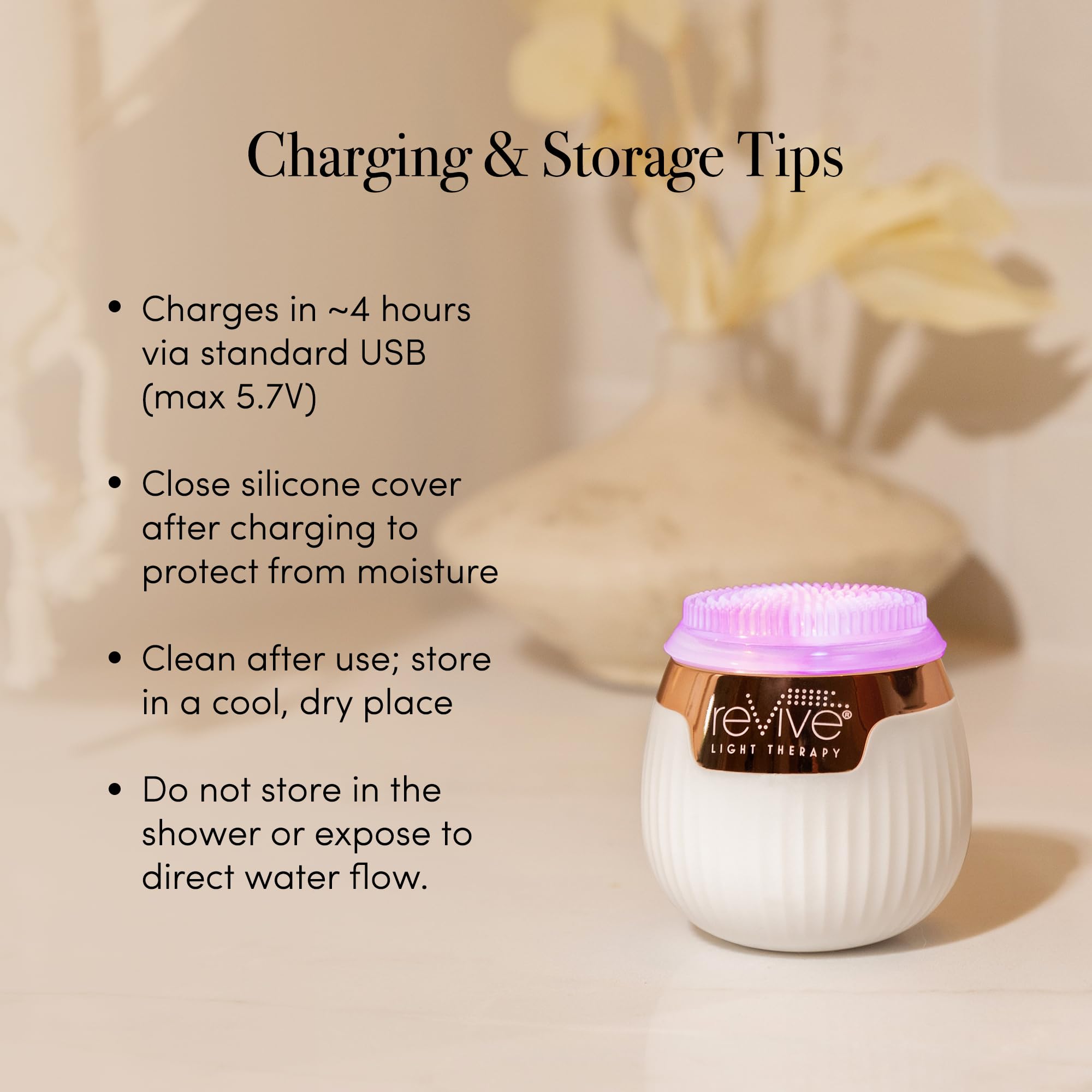 Soniqué Mini avec diode infrarouge 880nm pour la relaxation cutanée.