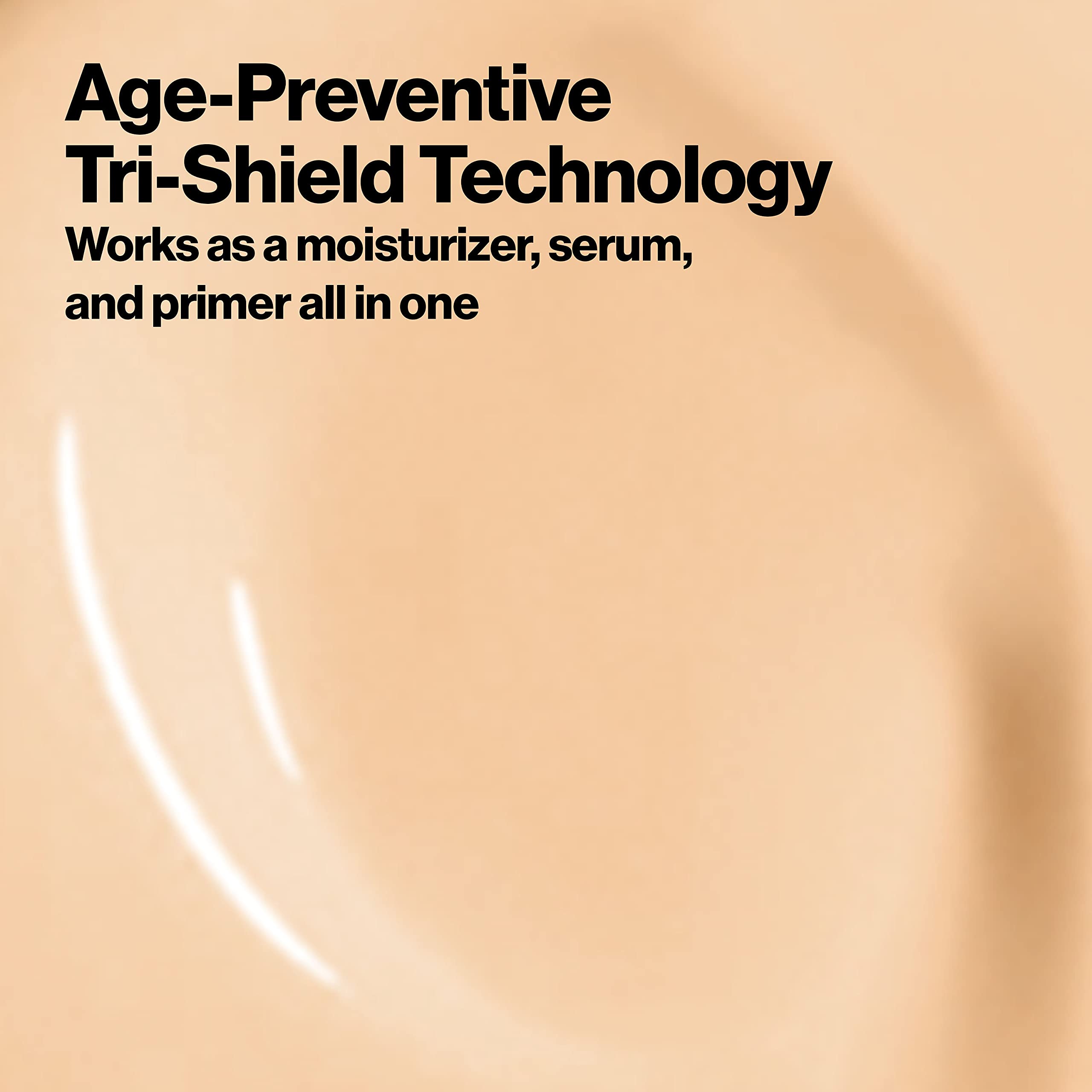 Couverture modulable du fond de teint REVLON 3X.