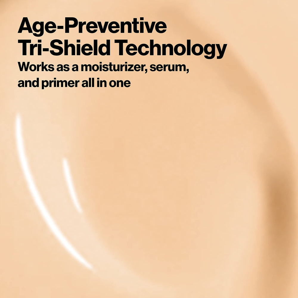 Couverture modulable du fond de teint REVLON 3X.