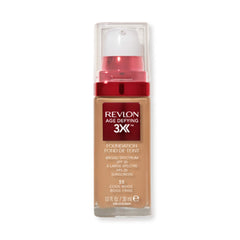 Flacon REVLON Age Defying 3X, application précise et fluide.
