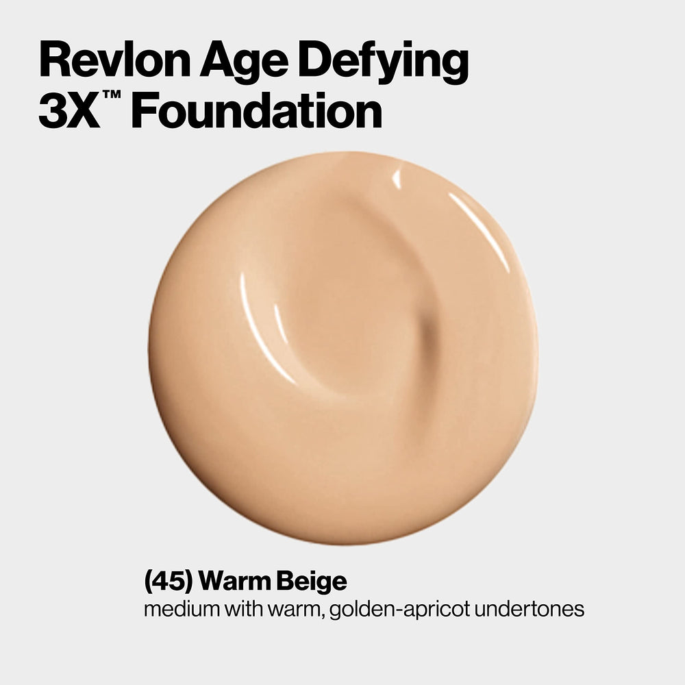 Pompe pratique REVLON Age Defying 3X facilite le dosage