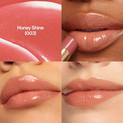 Lèvres REVLON Honey Shine glissent facilement avec confort durable.