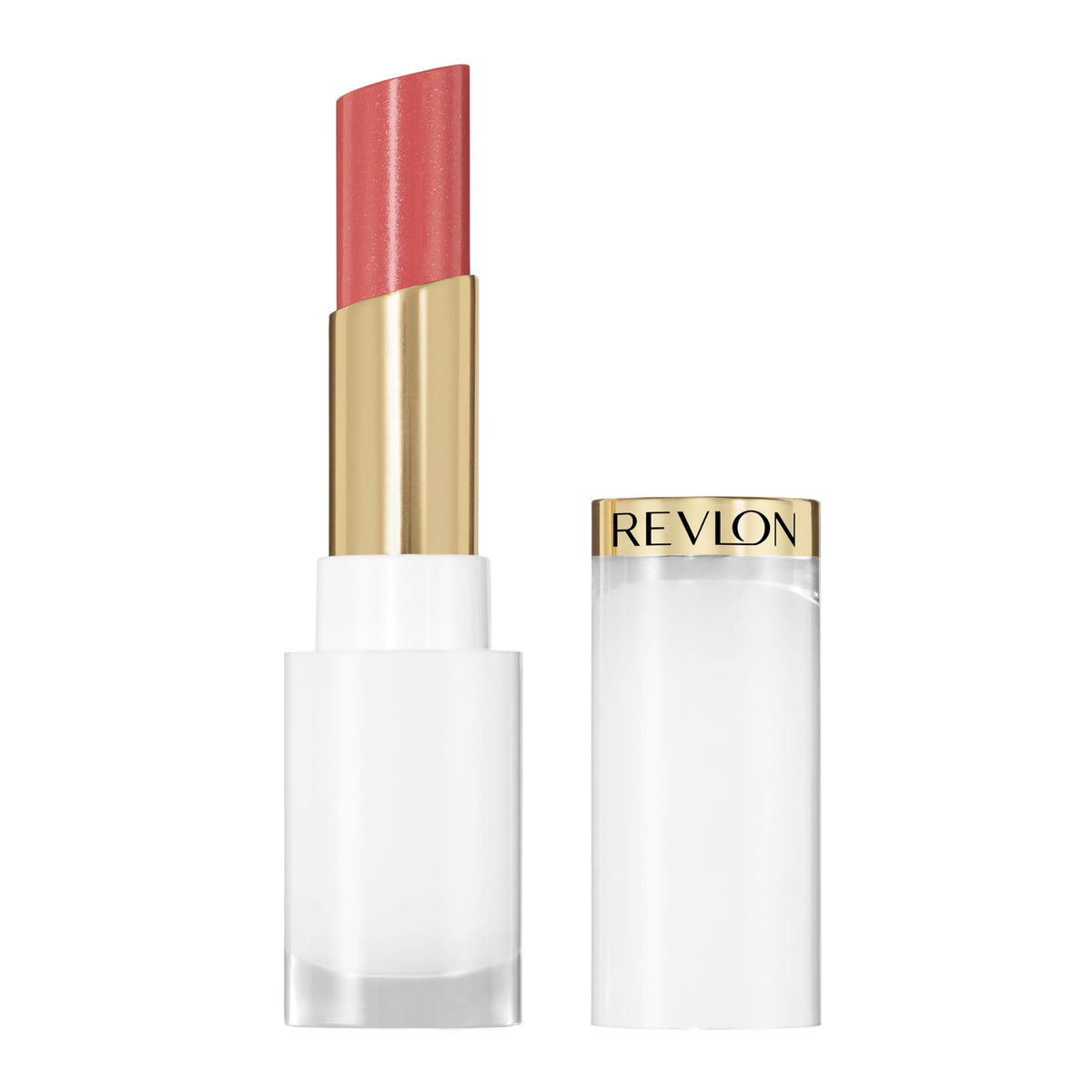 REVLON baume-glace Honey Shine, hydratation rapide et brillance naturelle.