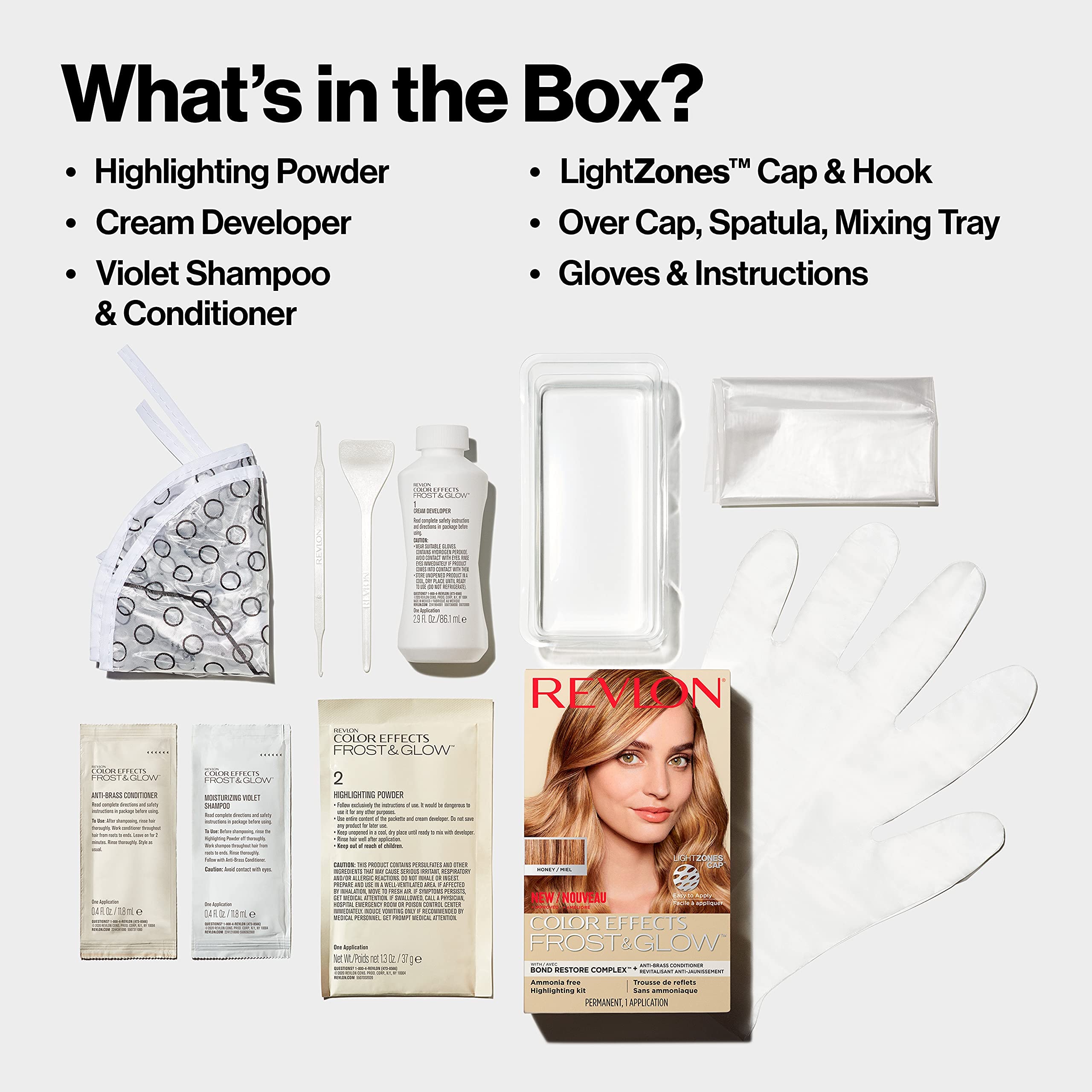 REVLON Kit Effets Couleur – formule sans ammoniac, douceur pour les cheveux.