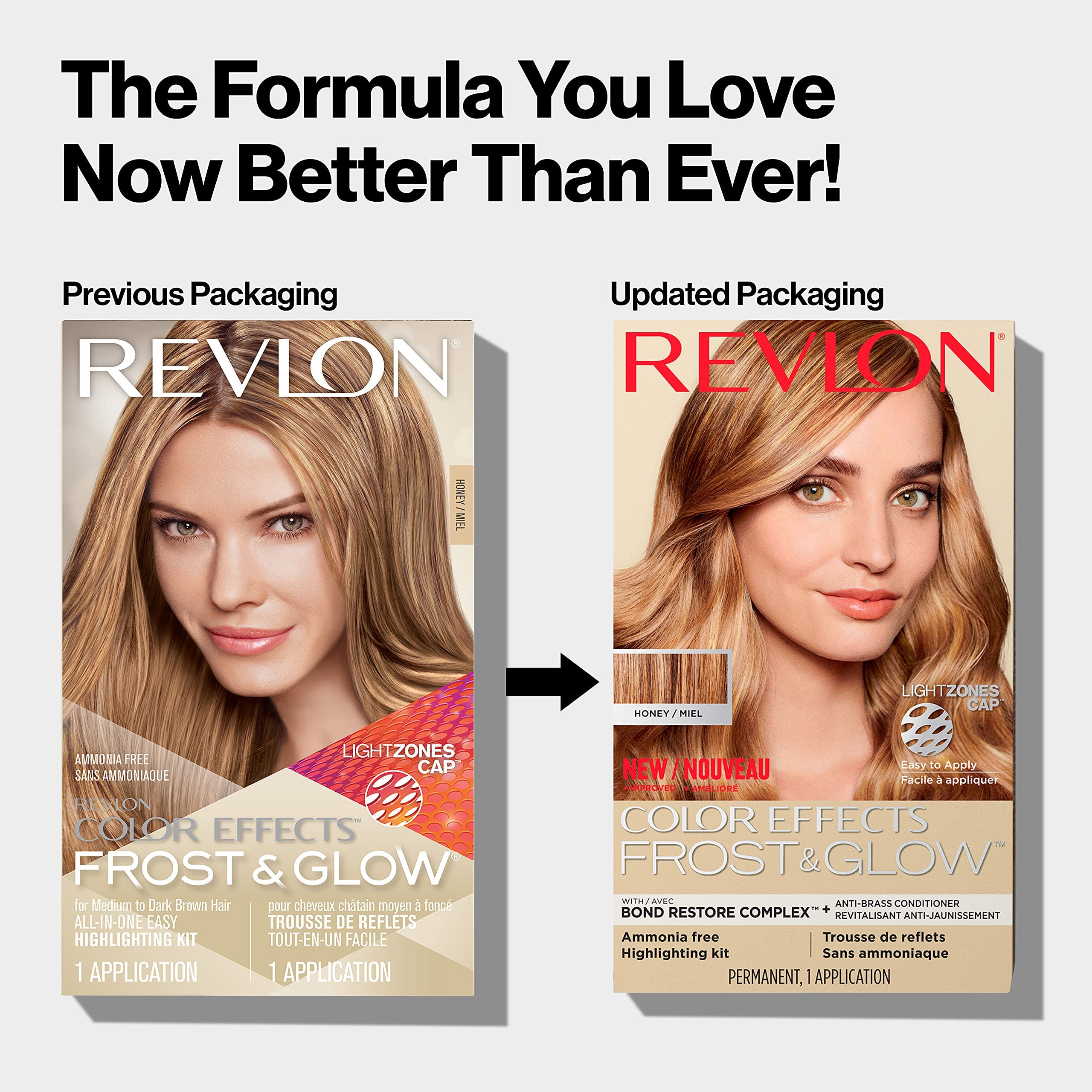 REVLON Kit Effets Couleur – sans parabènes pour une routine plus douce.