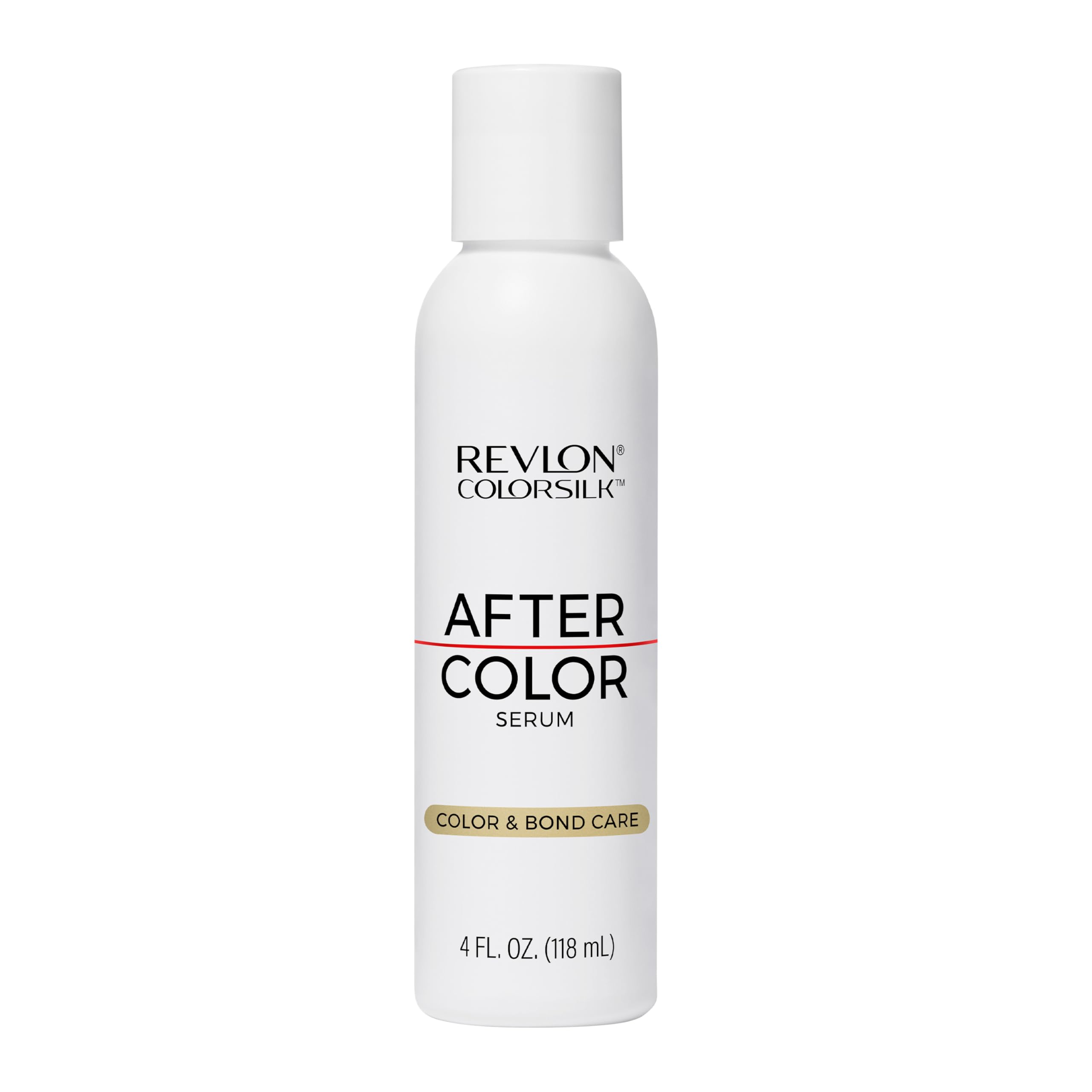 Sérum REVLON ColorSilk après-color en bouteille protège la couleur et nourrit les cheveux.