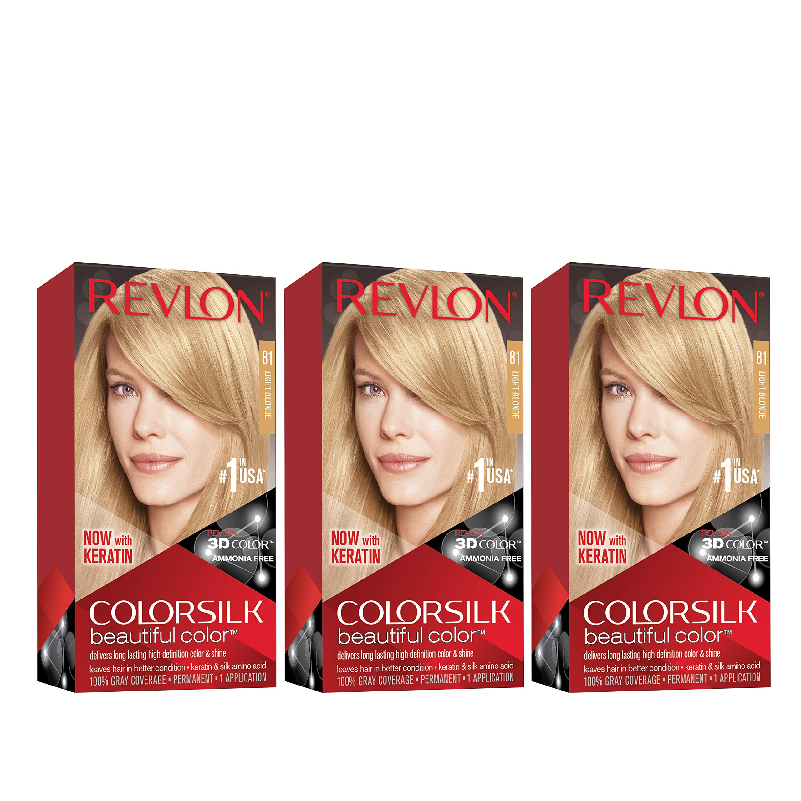 REVLON Colorsilk boite couleur permanente couvrance gris durable