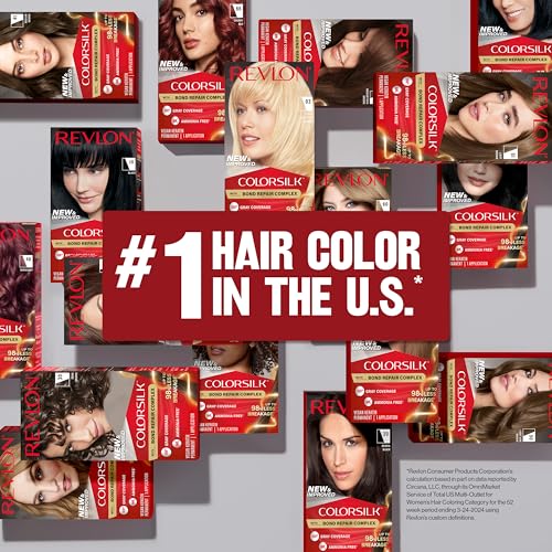 Revlon ColorSilk Brillance-silky – douceur et brillance après coloration.