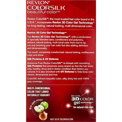 REVLON ColorSilk – Crème colorante nourrissante pour cheveux doux.