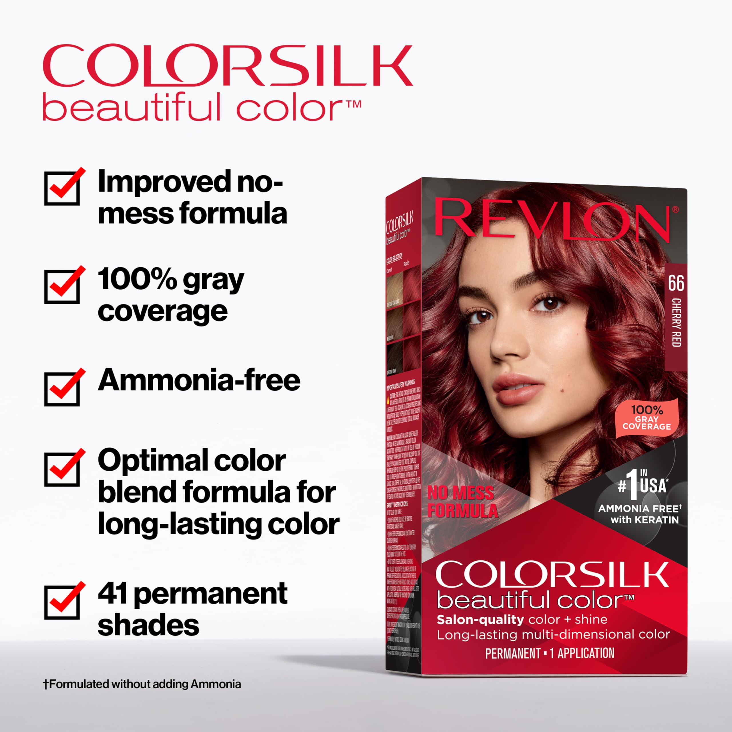 REVLON ColorSilk sans ammoniaque – coloration permanente sans odeur forte