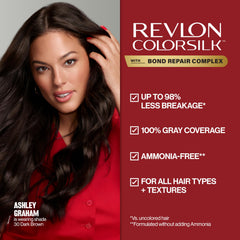 Formulation keratine végan intégrée dans ColorSilk Bourgogne.