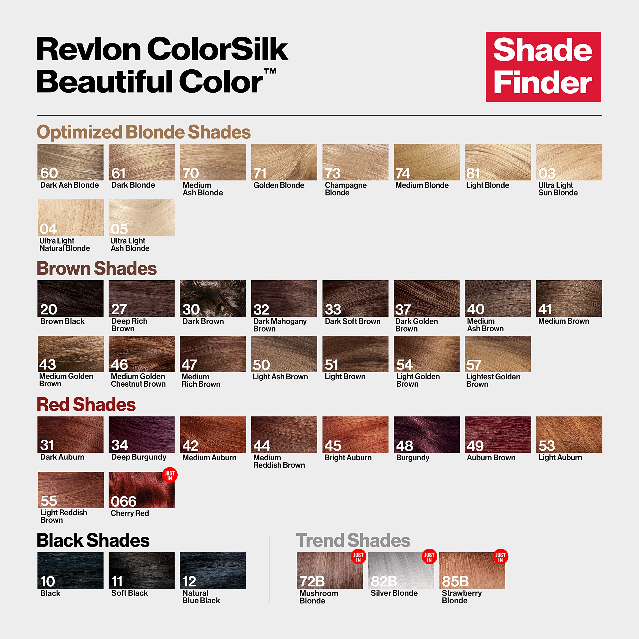 REVLON ColorSilk, teinte Blond Champagne 73 pour un look lumineux.