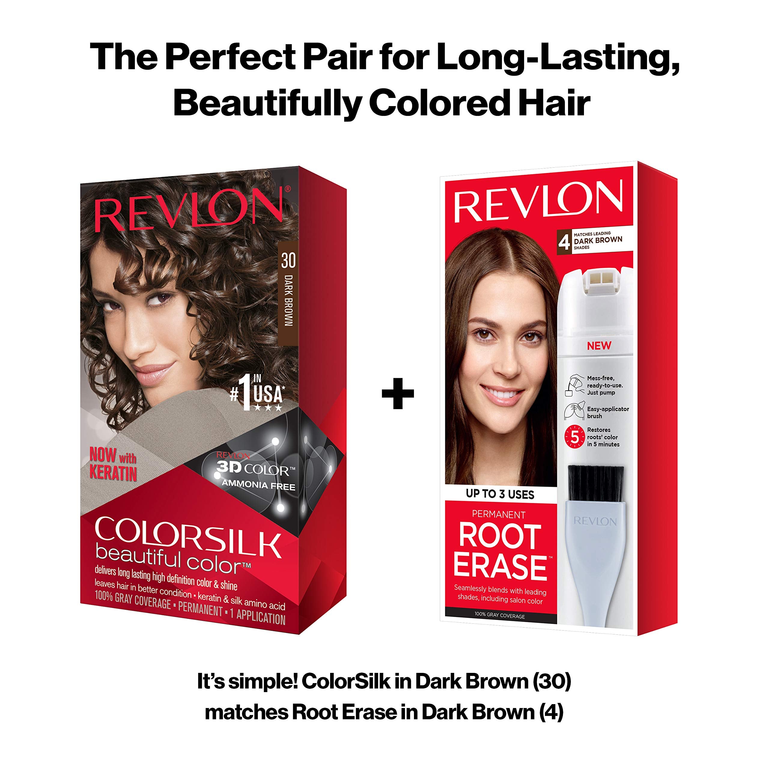 REVLON Colorsilk palettes teintes naturelles pour un accord parfait