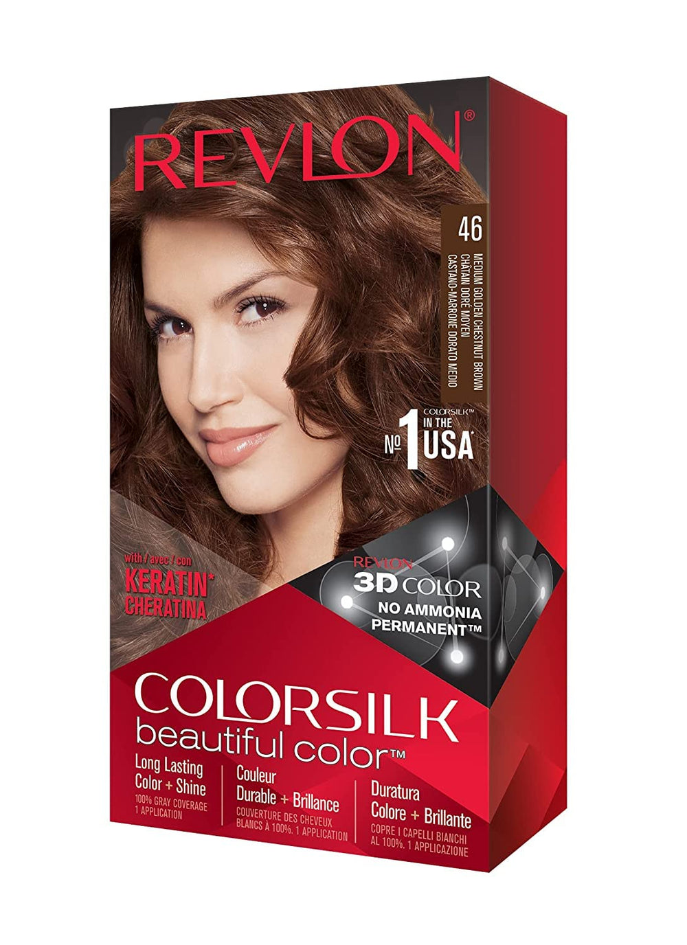 REVLON Colorsilk – protection UV, couleur durable et vive