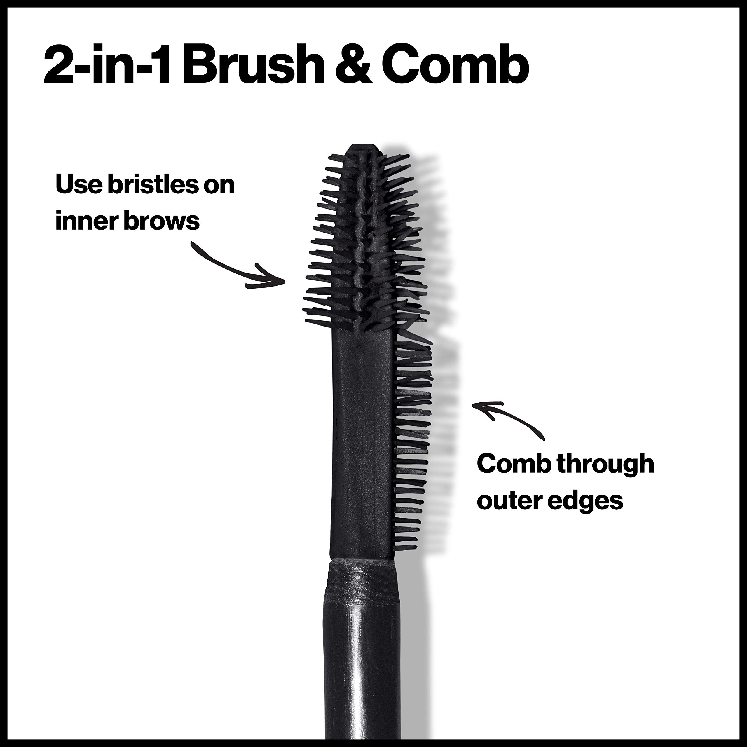 REVLON ColorStay Brow Fiber Filler – tenue résistante à l’eau et bavures.