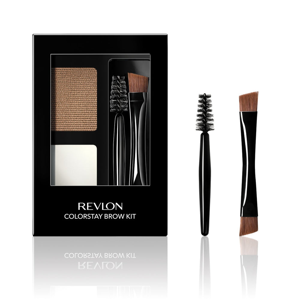 REVLON ColorStay Brow Kit – ensemble complet prêt à l’emploi pour des sourcils définis.