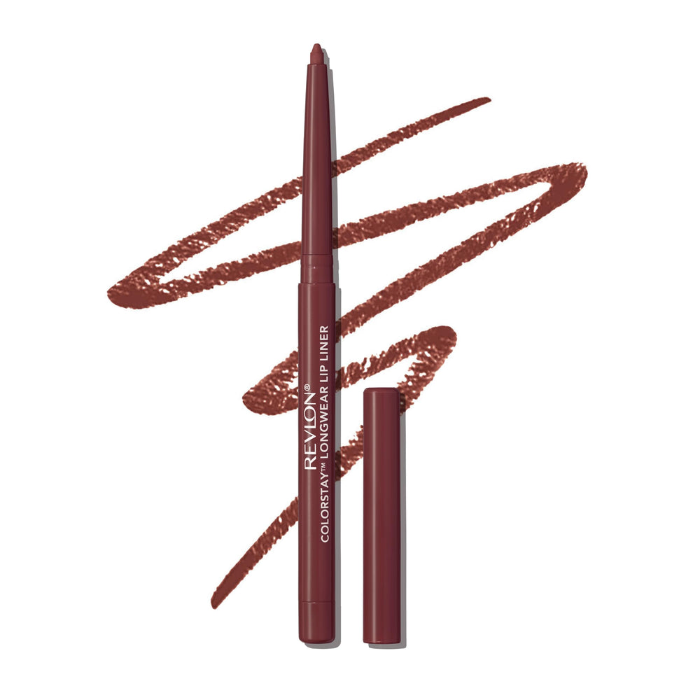 Revlon ColorStay Crayon Lèvres avec embout intégré, pratique pour retouches rapides.