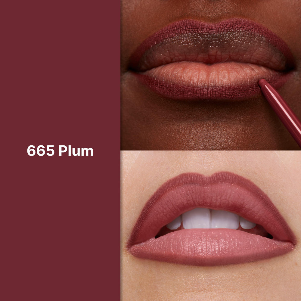 Teinte prune du Crayon Lèvres ColorStay pour une couleur longue tenue.