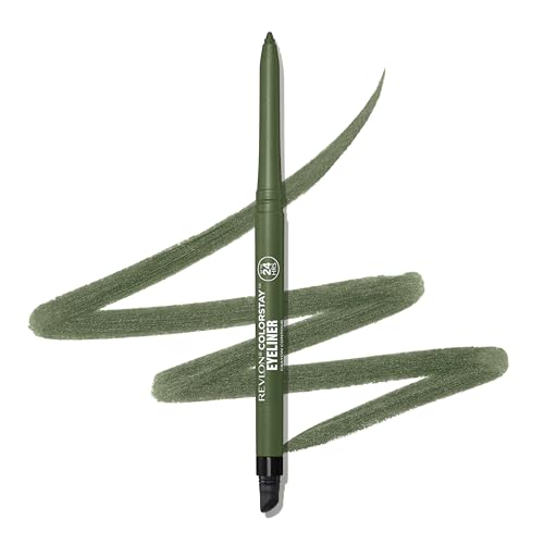 REVLON ColorStay Crayon Contour des Yeux Jade – conçu pour utilisation sûre près de la ligne d eau.