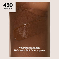 Revlon ColorStay échantillons teintes montrant la variété