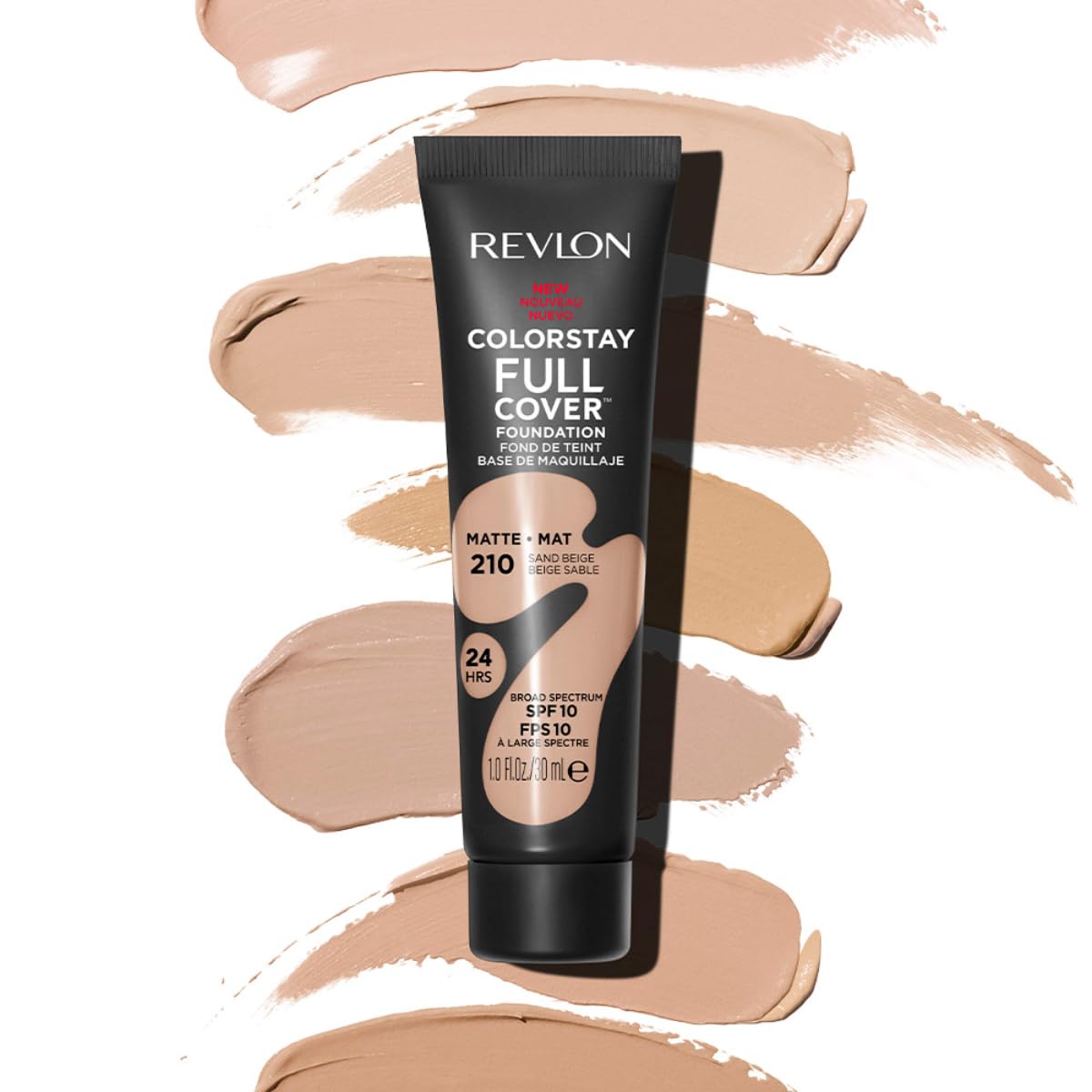 REVLON ColorStay fond de teint fini mat pour une couvrance durable.