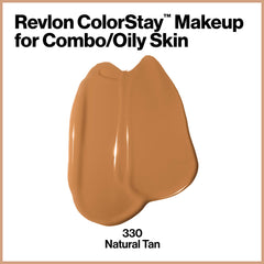 Texture matte du fond Revlon ColorStay, contrôle brillant durable.