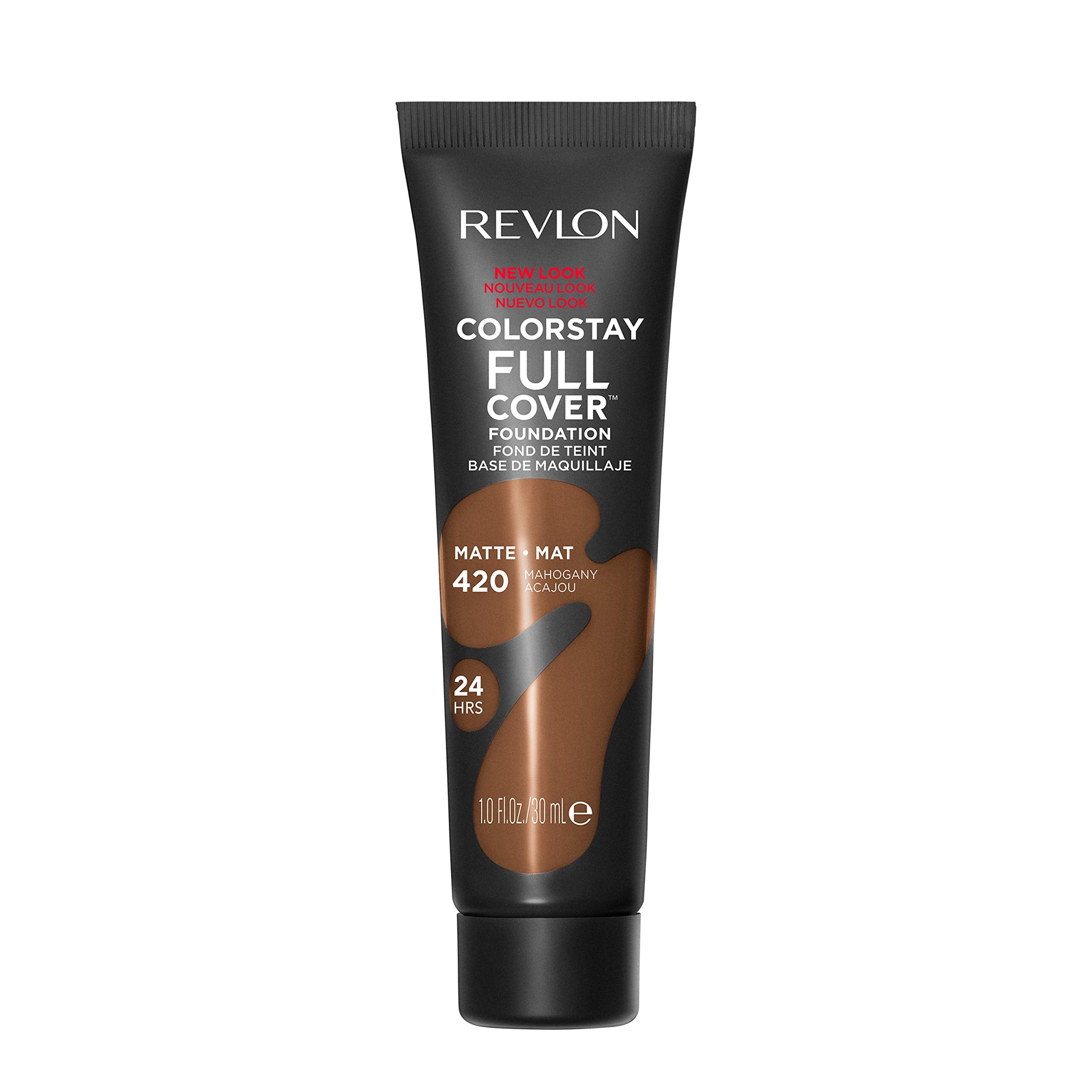 Emballage tube pratique pour retouches propres avec Revlon ColorStay Full Cover Matte.