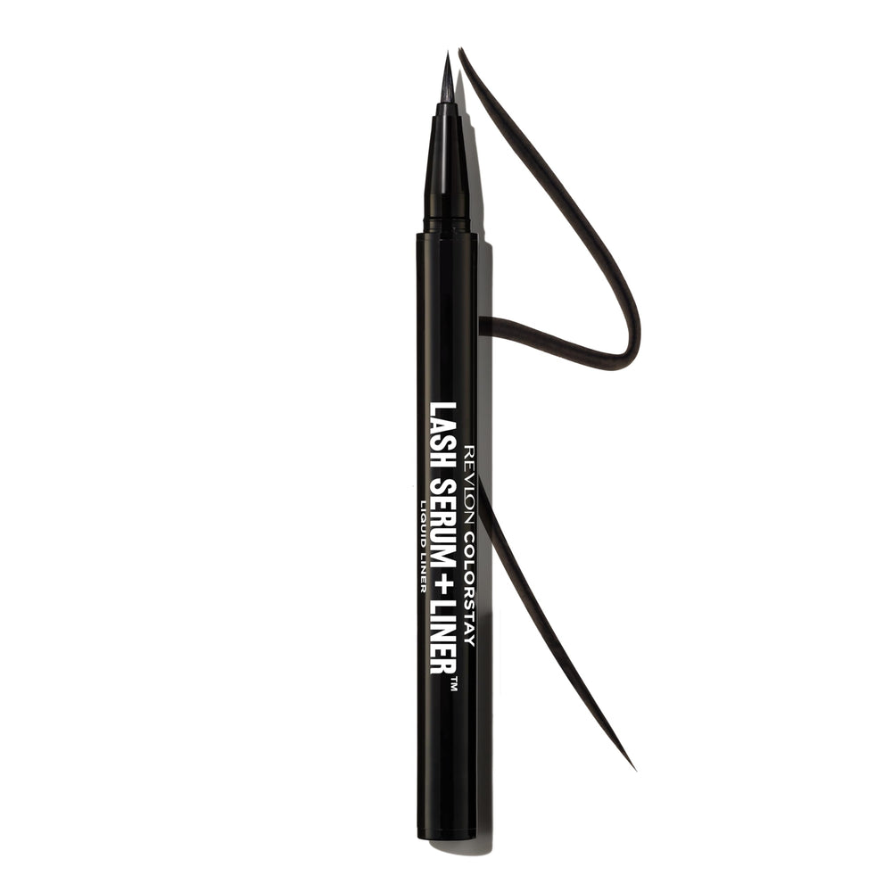 REVLON ColorStay Lash Serum + Liner, trace noir intense pour un regard profond.