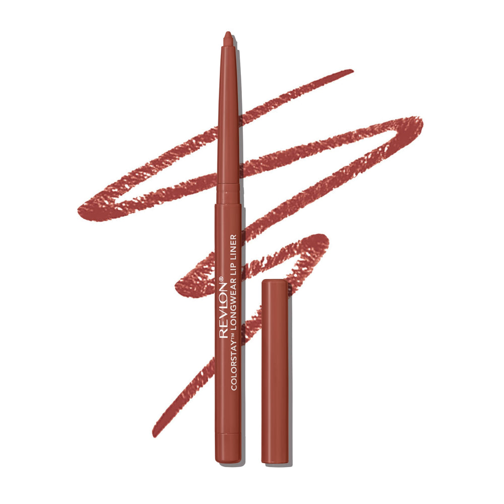 Ligne lèvres Revlon ColorStay en Sienna, couleur intense pour définition durable.