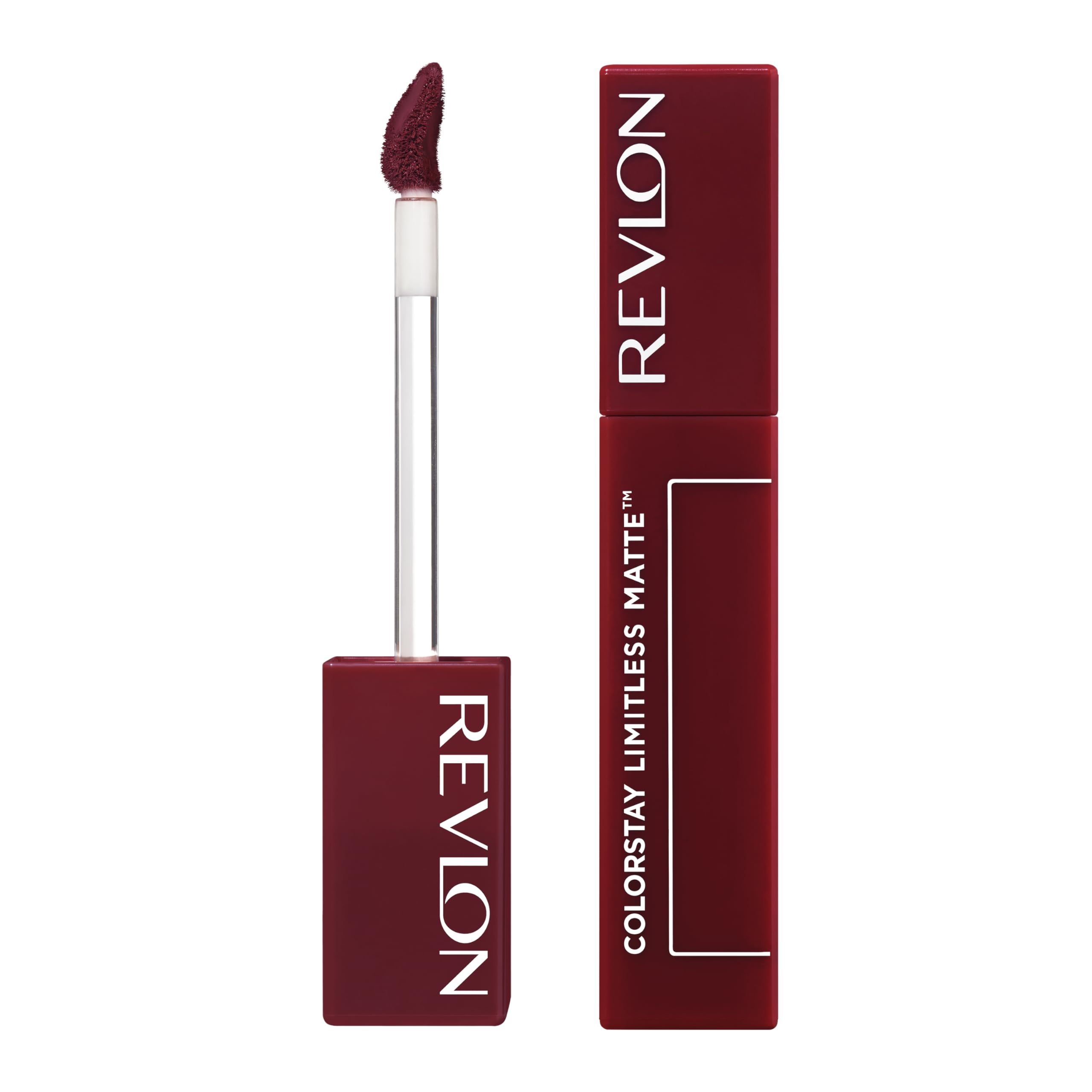 REVLON ColorStay Limitless Matte emballage et tube: présentation pratique et professionnelle.