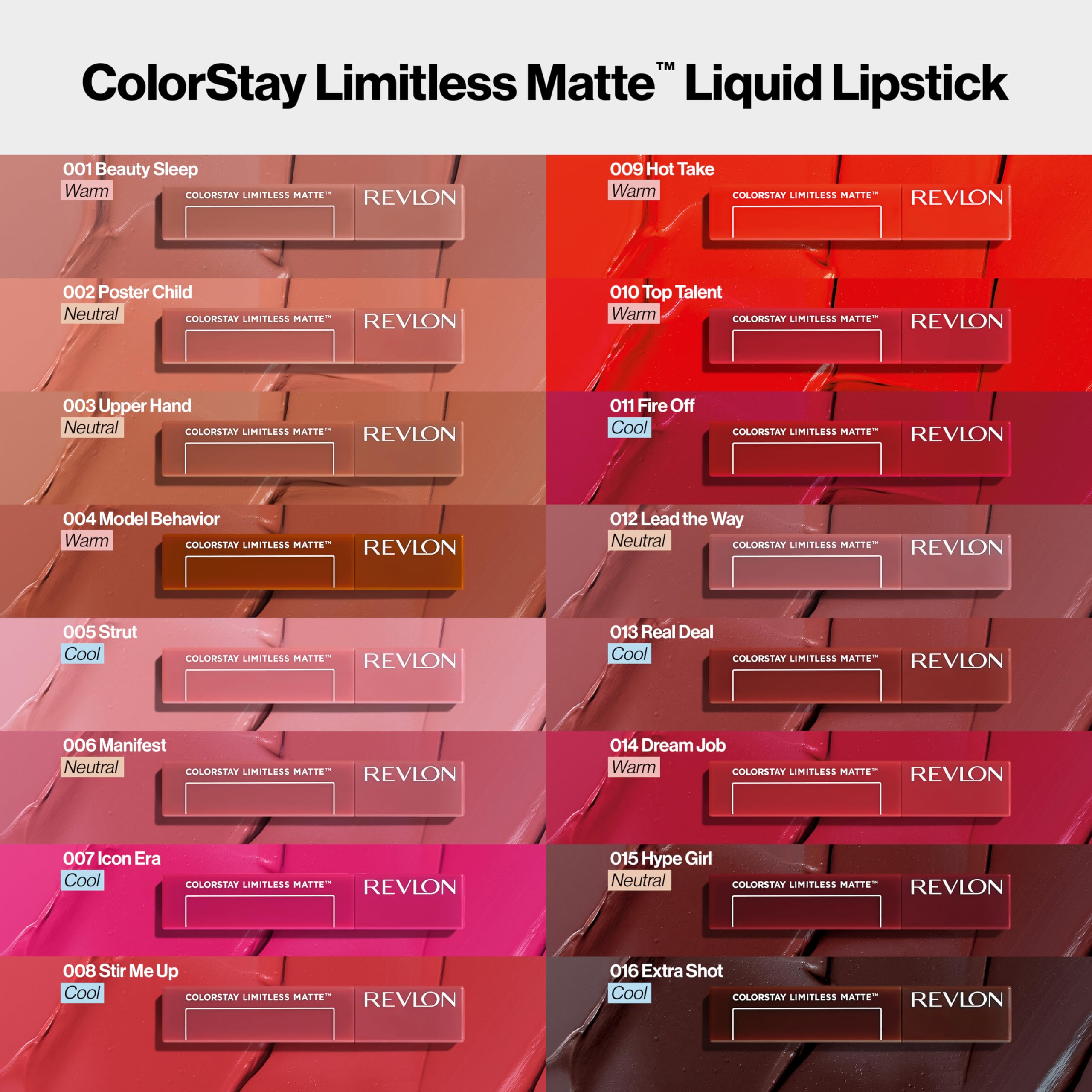 REVLON ColorStay Limitless Matte Lipstick capuchon chic et pratique