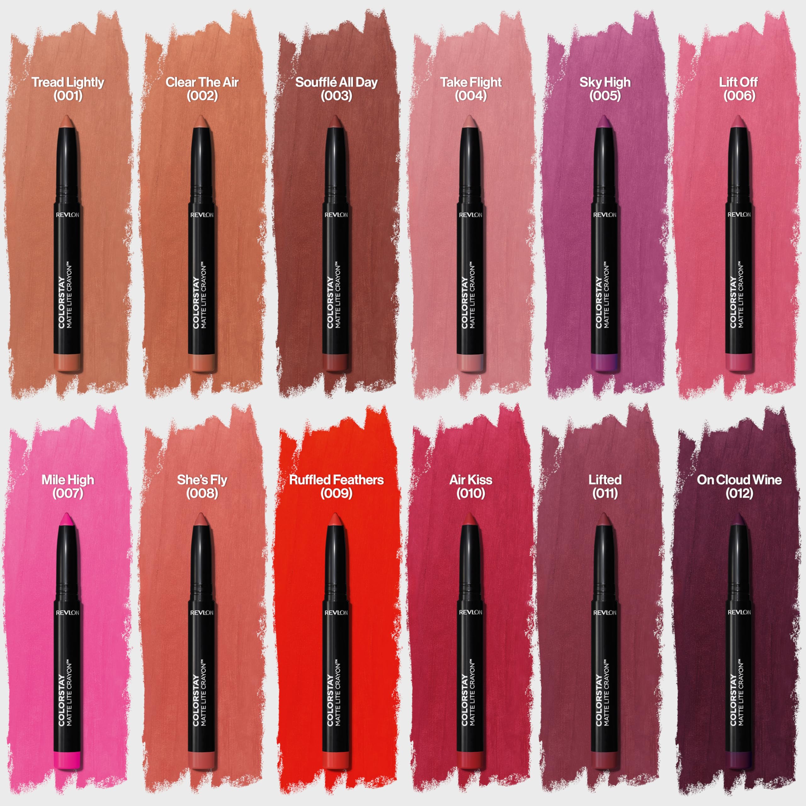 REVLON Color Stay Matte Lite Crayon Lifted: huile de mangue pour lèvres nourries
