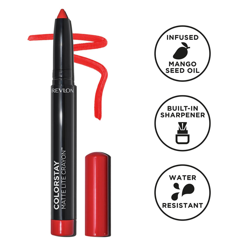 Swatch couleur matte sur lèvres avec teinte portable et durable