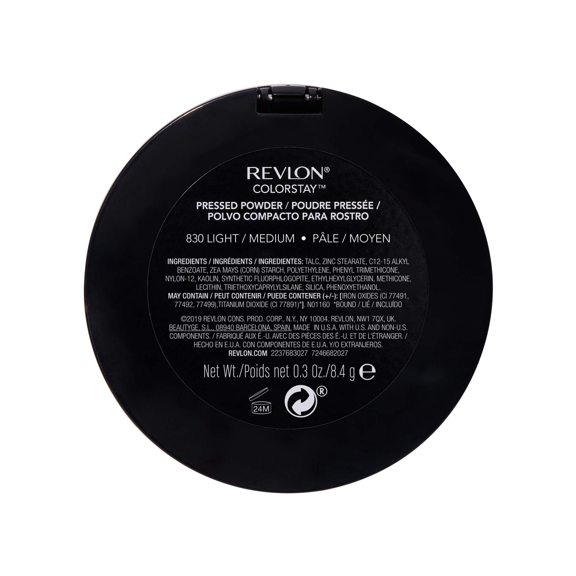 Disponible en plusieurs teintes REVLON ColorStay, y compris 830 clair-moyen.