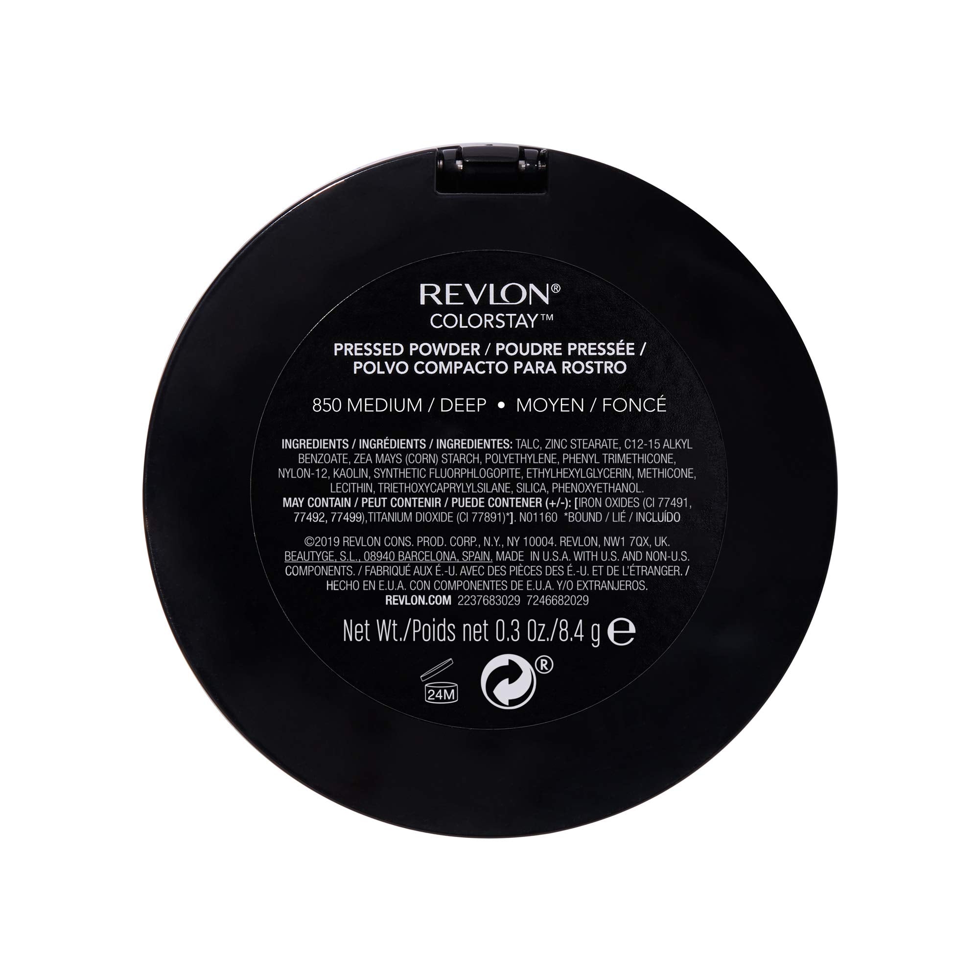 REVLON ColorStay Poudre Pressée – non comedogene et n’obstrue pas les pores.