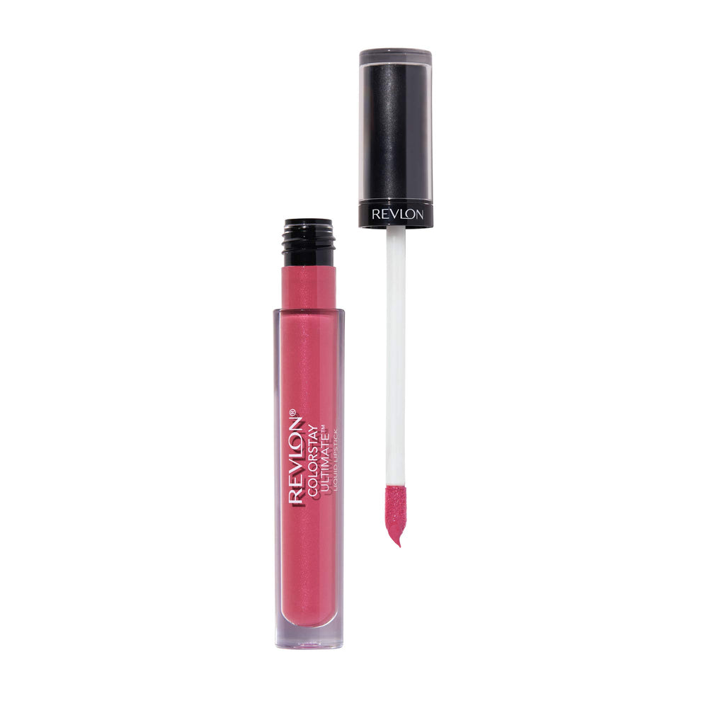 Rouge à lèvres liquide Revlon ColorStay confort léger sur les lèvres.