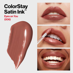 Applicateur lisse REVLON ColorStay Satin Ink pour une application précise.