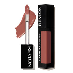 REVLON ColorStay Satin Ink Eyes on You sur lèvres, couleur satinée longue tenue.