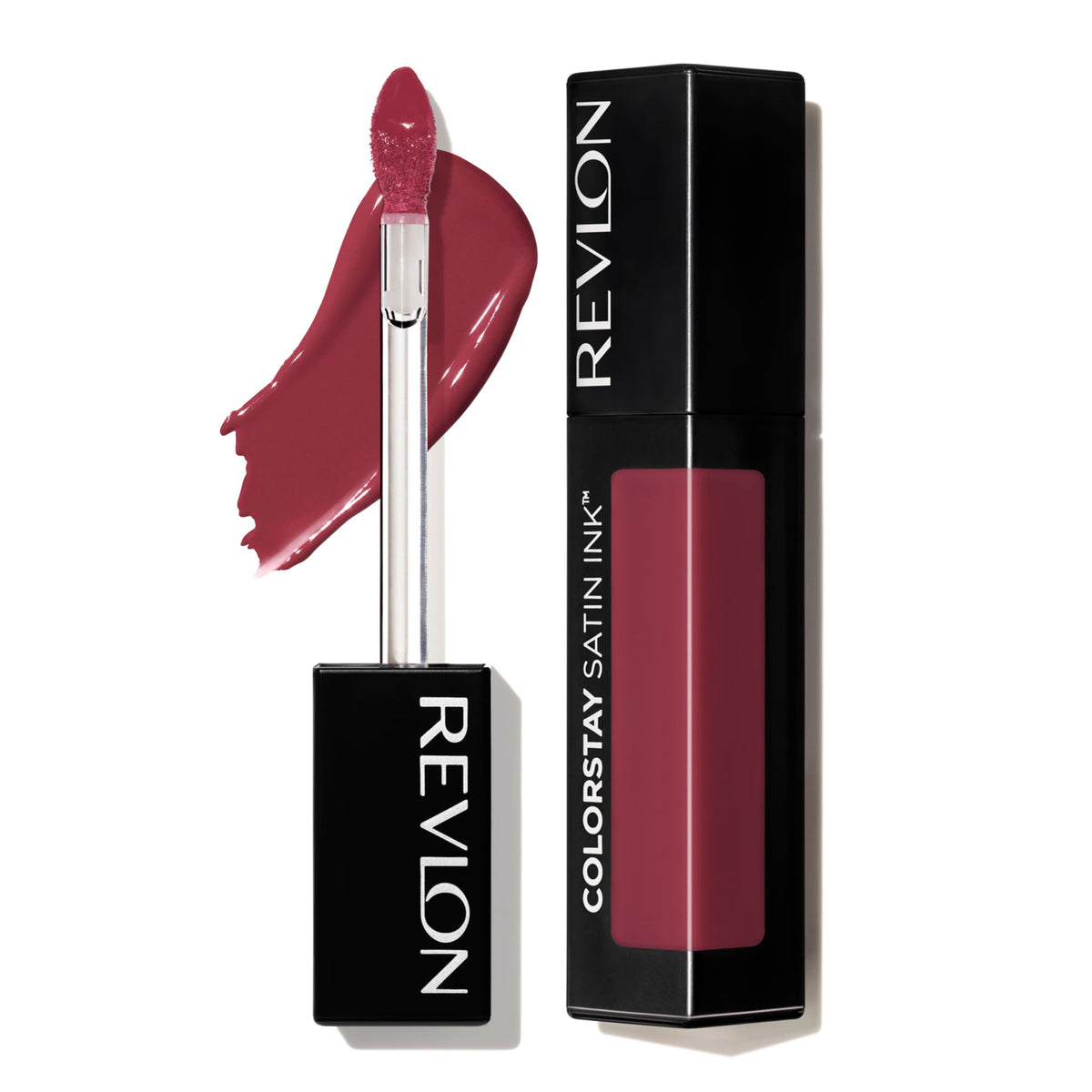 Échantillon de teinte Sienna Revlon ColorStay Satin Ink prêt à tester.